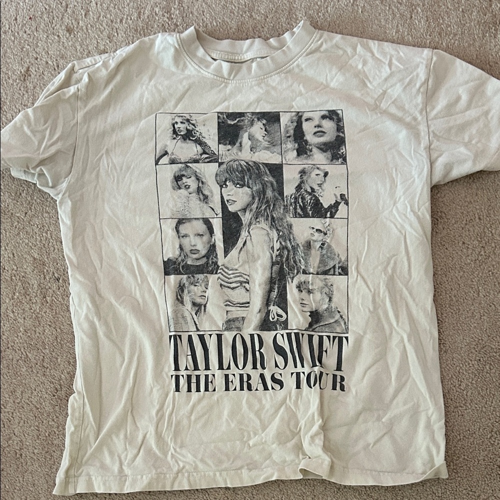 Taylor Swift The Eras Tour Graphic Tee - White